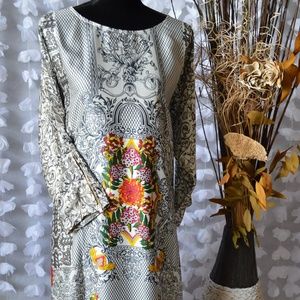 NEW Fancy Khaadi Silk Designer Shirt Kurta